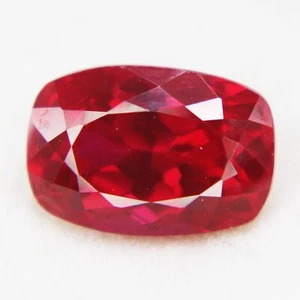 7.40 Ct Certified Natural Red Ruby Cushion Shape Loose Gemstone - Picture 1 of 5
