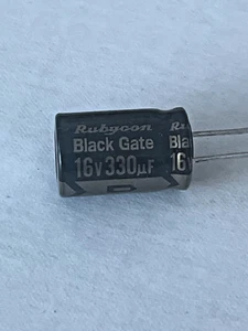Black Gate 16V 330uF STD Premium Audiophile Capacitor - Japan NOS RARE Hi-Fi - Picture 1 of 6