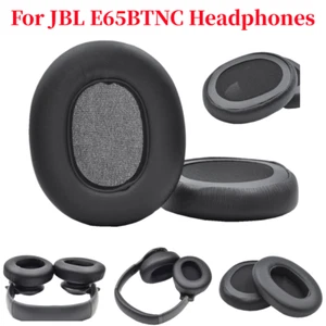 For JBL E65BTNC Headphones 2PCS Replacement Earmuffs Ear Pads Cushion Cover Kit - Picture 1 of 12