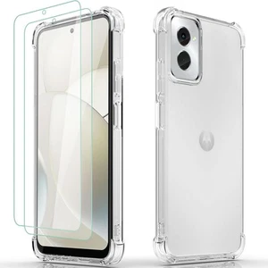 for Moto G Power 5G 2024 Case: Clear with G 2024 Case-Clear - Picture 1 of 7