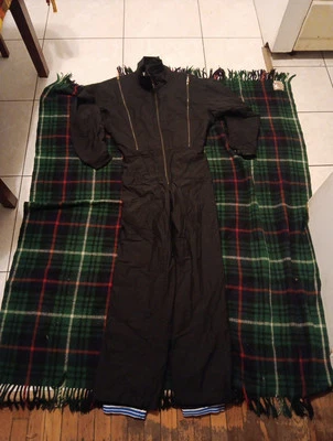 Skimer женщин размер 12 винтажный все в одном черный лыж костюм снег холодной погоды зимы - Изображение 1 из 4