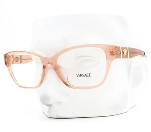 Versace Eyeglasses VE3344F 5434 Glasses Blush Sienna Brown 54mm No Case - Picture 1 of 8