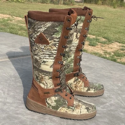 Botas Rocky Snake Proof Impermeables 16” Gore Tex Mossy Oak 10M Foto 1 de 4