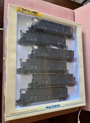 Walthers Gold Line HO 6-Car Bethgon Coalporter Set GACX 932-40415 w/ Box - Image 1 of 4