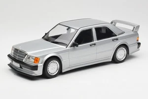 155036001 Mercedes 190E 2.5-16 EVO 1 W201 Silver Minichamps 1/18 - Picture 1 of 6