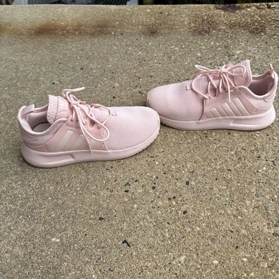 Adidas Preowned Sneakers Pink Ortholite Girls Size 2 Women’s 4-5 Tennis Shoes - Image 1 of 4