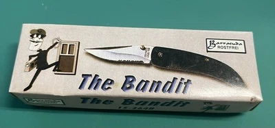 4” Closed SS Blade Rubber Handle With Pocket Belt Clip On Back - Image 1 of 2