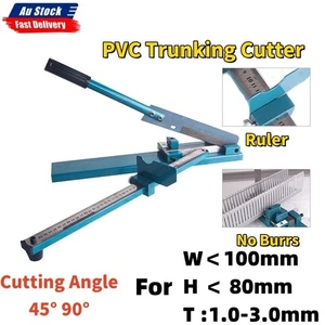 PVC Cable Trunking Cutter Open Slot Wiring Raceway Duct Cover Cutting Machine AU - Picture 1 of 11