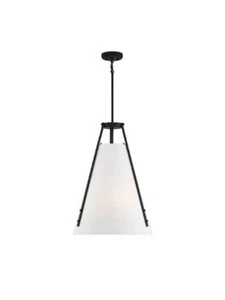 Savoy House Essentials Newport 7-2521-4-89 4-Lights 240W Matte Black Pendant - Picture 1 of 1