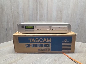 Tascam CD-D4000 MK II CD Compact Disc Duplicator Professional Rack Unit(Turns On - Picture 1 of 10