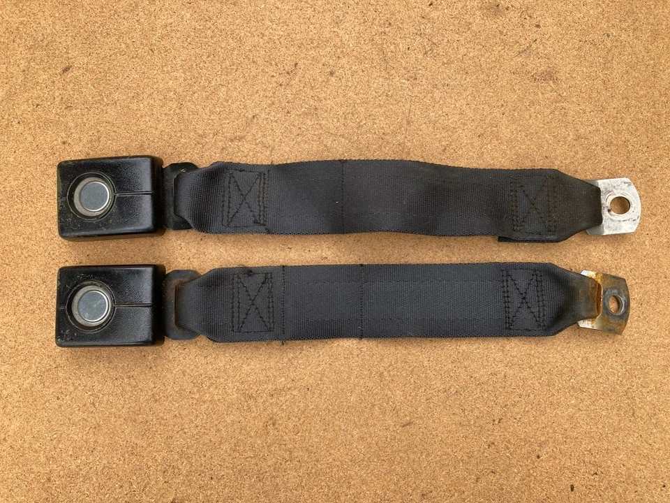 Juego de hebillas de cinturón de seguridad para camioneta Chevy LUV 72-77, hebilla de cinturón de regazo, Chevrolet Luv, OEM Foto 1 de 4