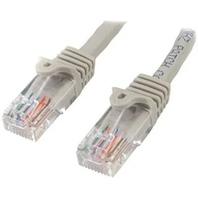 StarTech.com 2 m Gray Cat5e Snagless RJ45 UTP Patch Cable - 2m Patch Cord - Ethe - Bild 1 von 4