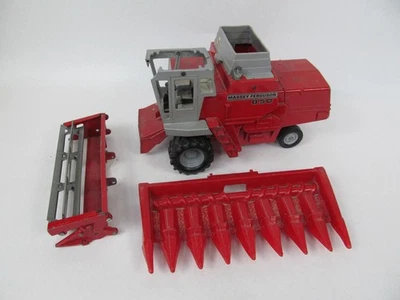 Cabezales combinados de grano y maíz para tractor ERTL Massey Ferguson 850 Foto 1 de 4