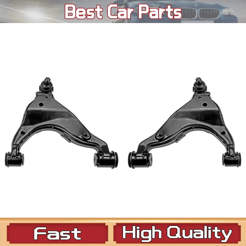 Conjunto de brazo de control inferior delantero derecho y derecho Dorman para Toyota Tacoma 2005-2015 4x4 Foto 1 de 4