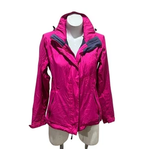 Chaqueta de lluvia impermeable rosa para mujer The North Face talla S con capucha - Imagen 1 de 11