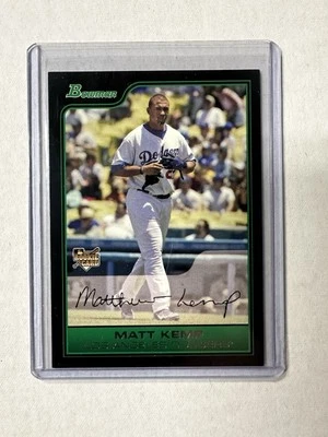 Matt Kemp RC 2006 Bowman Draft #1 Dodgers - Image 1 of 2