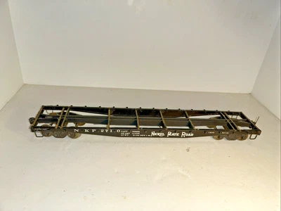 1 pr. Coche plano clásico de latón Lobaugh NKP---Original---Necesita panel de piso Foto 1 de 4