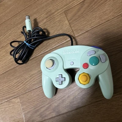 Nintendo GameCube Controller Tales of Symphonia Symphonic Green DOL-003 USED - Image 1 of 4