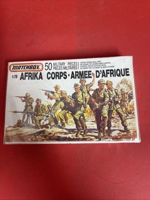 Vintage Matchbox WWII Afrika Corps 1:76 Scale Plastic Model Kit 40904 - Image 1 of 4