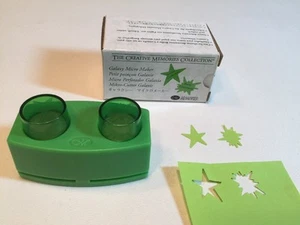 Creative Memories Galaxy Micro Maker Paper Punch Scrapbooking Swinkle Star Burst - Foto 1 di 6
