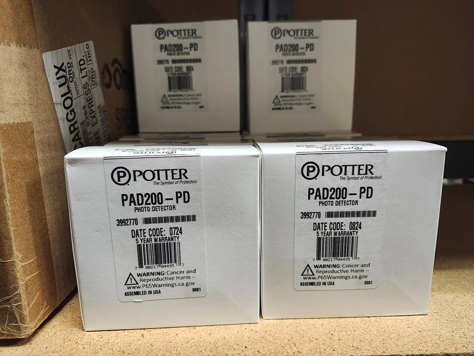 Potter PAD200-PD Photoelectric Smoke Detector - White