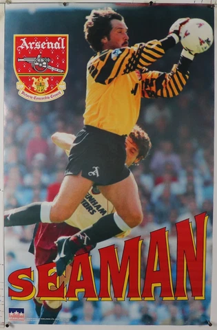 DAVID SEAMAN SOCCER STARLINE MLS SOCCER poster 22.50" X 35.50" NOS (b475) Cover