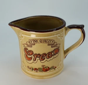 Vintage Retro Print Japan Asake Creamer Pourer Dispenser - Picture 1 of 7