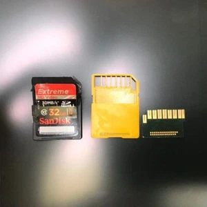 SD Card Replacement Shell - Cracked/Broken Shell Case Replacement - 21mm x 18mm - Zdjęcie 1 z 5