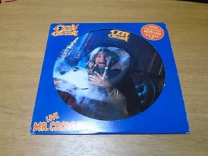 OZZY OSBOURNE - Mr Crowley - Rare 1982 US 3-track 12" live picture disc - Imagen 1 de 4
