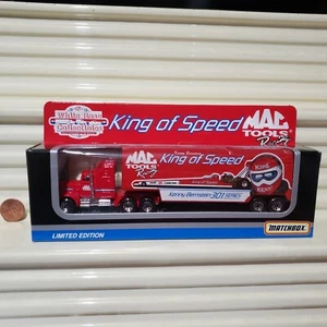 Matchbox White Rose K. BERNSTEIN King of Speed Mac Tools 1993 CY104 Transporter  - Picture 1 of 5