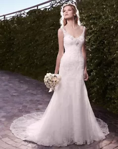 Casablanca Hollywood Glamour Collection 10-12 Lace Layers Bling Straps 2135 - Picture 1 of 11