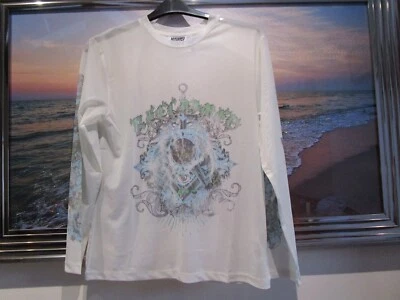 ASOS AMAZING MENS RECLAIMED VINTAGE INSPIRED TATTOO PRINT MESH TOP SIZE XL  NEW - Image 1 of 4