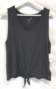 Gap Fit Breathe V-Neck Knot-Front Athletic Tank Top Black, Blue, Brown NEW XS_XL - Picture 1 of 12