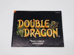 Double Dragon Nintendo NES Instruction Booklet Manual FAH - Imagen 1 de 4