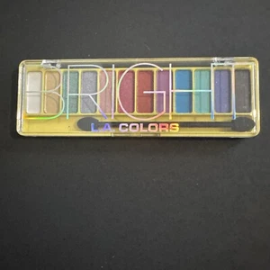 L.A. Colors 12 Color Vibe Eyeshadow Palette Bright # CES790 NEW - Picture 1 of 3