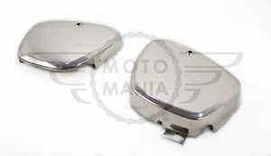 Side Panel Fairings Rounded Honda Cub C50 C65 C70 C90 CT90 Stainless steel - Picture 1 of 2