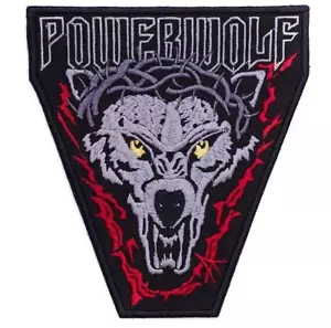 Powerwolf Embroidered Sew-on Patch | German Power Heavy Metal Music Band Logo - Picture 1 of 1