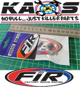 TITANIUM FRONT WHEEL NUT SPINDLE AXLE NUT 96-07 RM 125 RM 250 07-24 RMZ 250 450 - Picture 1 of 6