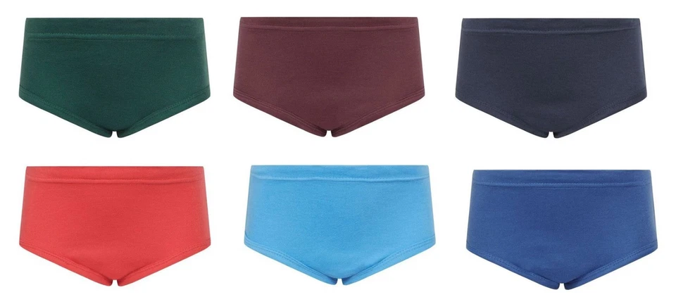 David Luke School Uniform Double Gusset Gym Knickers. Many Colours. Large Sizes. - image 1 of 1