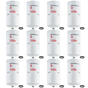 12 Pcs Brand New Fuel Filter Fits Cummins Engine Replacement Part FF232  - Picture 1 of 5