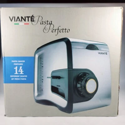 💥Viante CUC-26PM Electric Pasta Maker Williams Sonoma Automatic 14 Press Knife  - Image 1 of 4