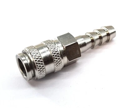 DELTA-P LTD Wassergespeiste Stange Rectus Serie 21 Typ Schnellkupplung - 6 mm oder 8 mm Schlauchschwanz