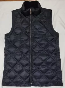 Gilet trapuntato reversibile nero Lafayette 148 New York donna piccolo - Foto 1 di 8