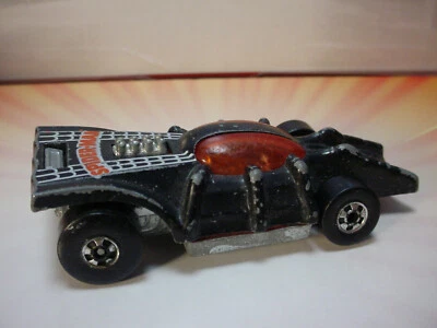 De colección Hot Wheels Spider-Man - negro; cúpula naranja - Hong Kong 1976 - cómic Marvel Foto 1 de 4