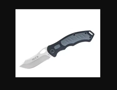 Buck Knives 780 Exert 420HC Stainless Steel One Hand Opening Folding Knife Hunt - Image 1 of 4