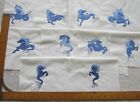 10 Blue Kelpie Machine Embroidered Sew On Appliques 