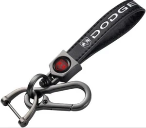 Genuine Leather Car Keychain Suit for RAM Key Chain Keyring Family Present for M - Picture 1 of 3