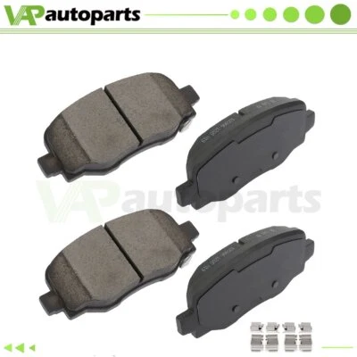Pastillas de freno traseras de cerámica 4 piezas para Jeep Renegade 2015 2016 2017-2019 poco ruido Foto 1 de 4