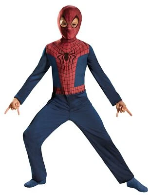 Spider-Man Amazing 2 Marvel Comics Superhéroe Vestido Elegante Halloween Niño Disfraz Foto 1 de 2