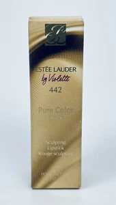 Lápiz labial Estee Lauder by Violette #442 Diabolique color puro envidia 0,24 oz - Imagen 1 de 6